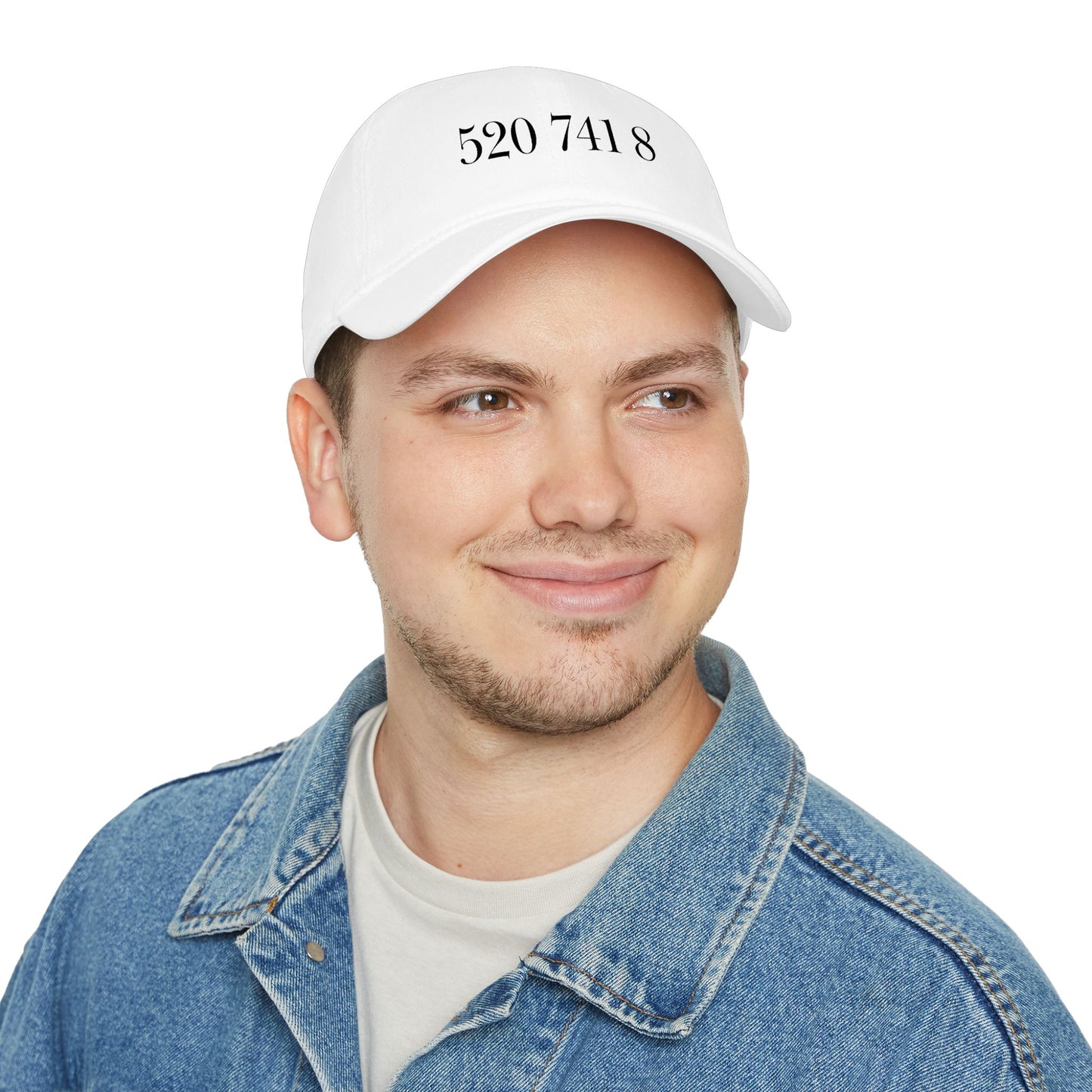 Grabovoi Code Baseball Cap — "520 7418" Low-Profile Hat