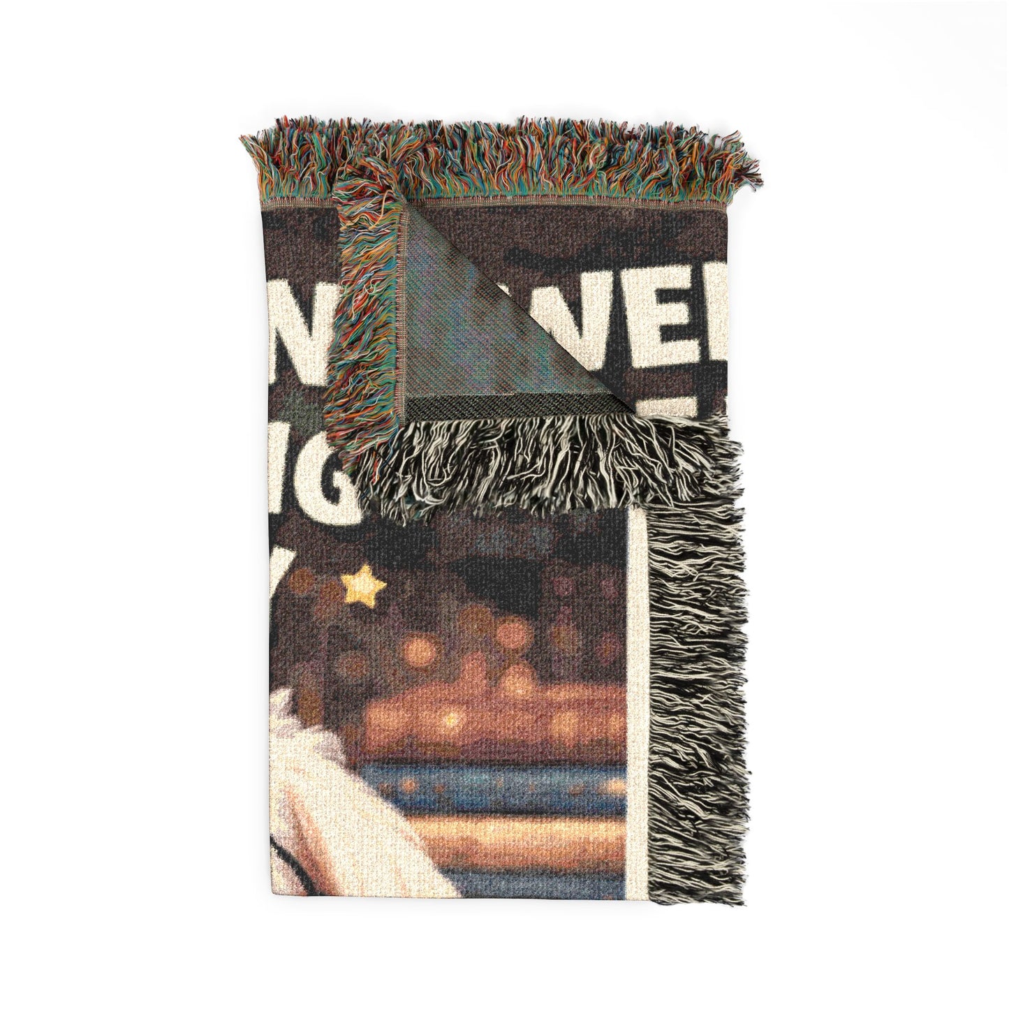 Weekend Reading Buddy Blanket — Dog Reading Throw for Book Lovers