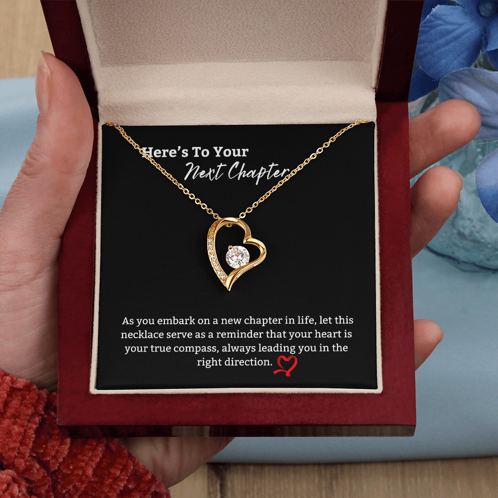 Next Chapter Heart Necklace | Wedding Jewelry | Graduation Gift