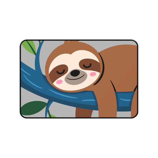 Cute Sleeping Sloth Mouse Pad