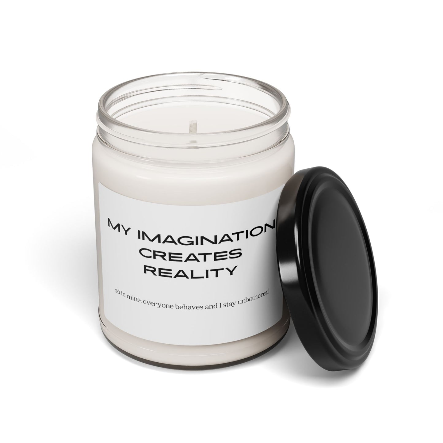 “My Imagination Creates Reality” | Soy Candle | 9oz Jar