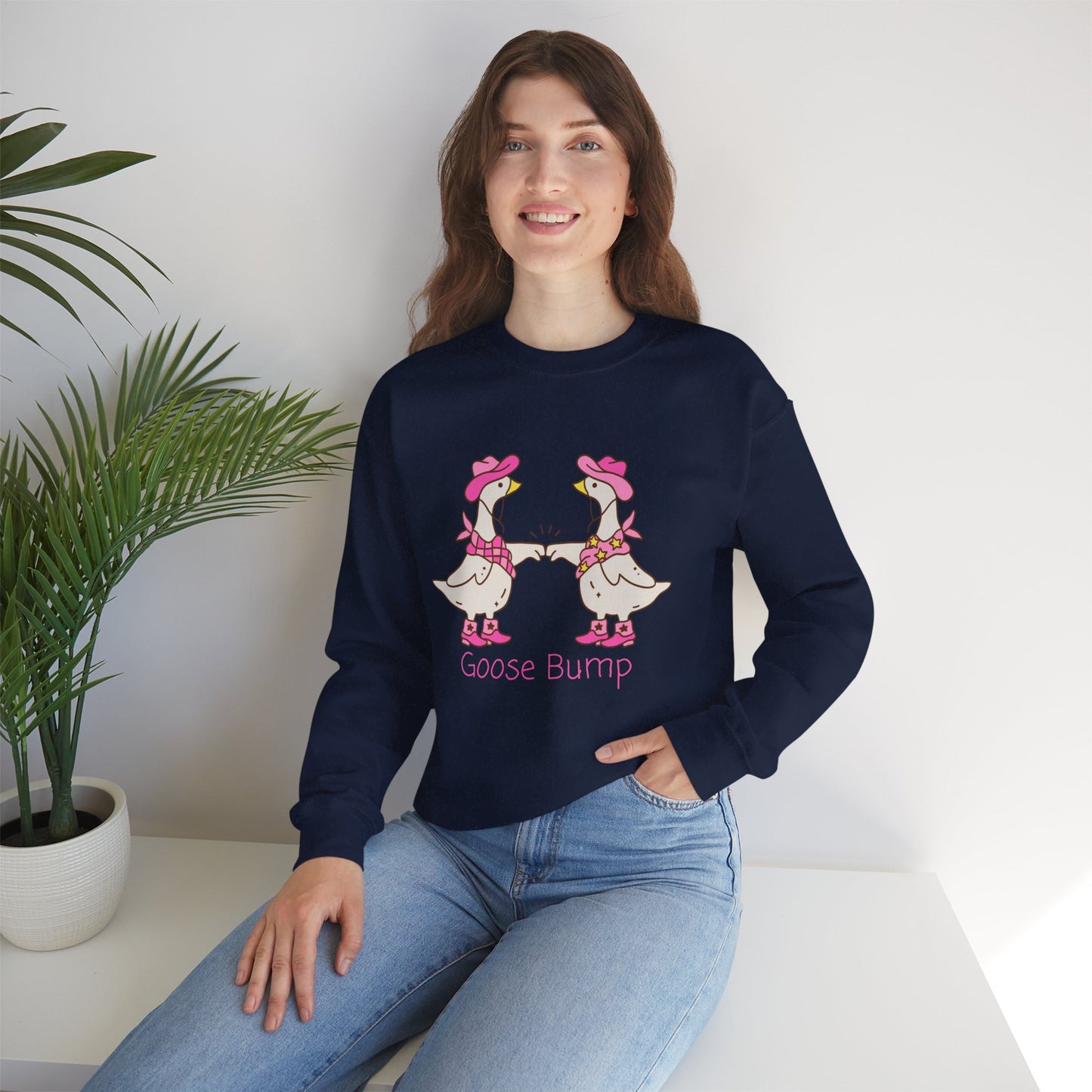 Goose Bump Crewneck Sweatshirt