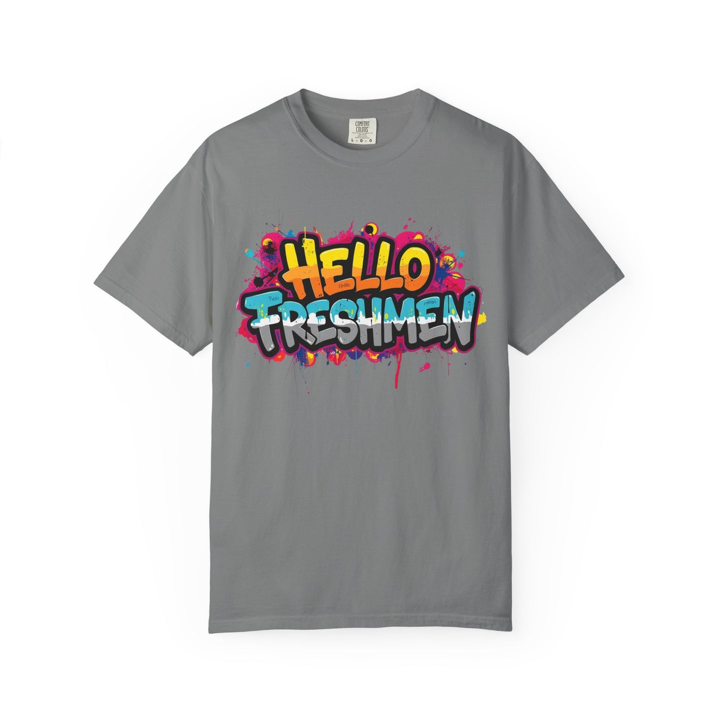 Hello Freshmen Graffiti Teacher T-Shirt
