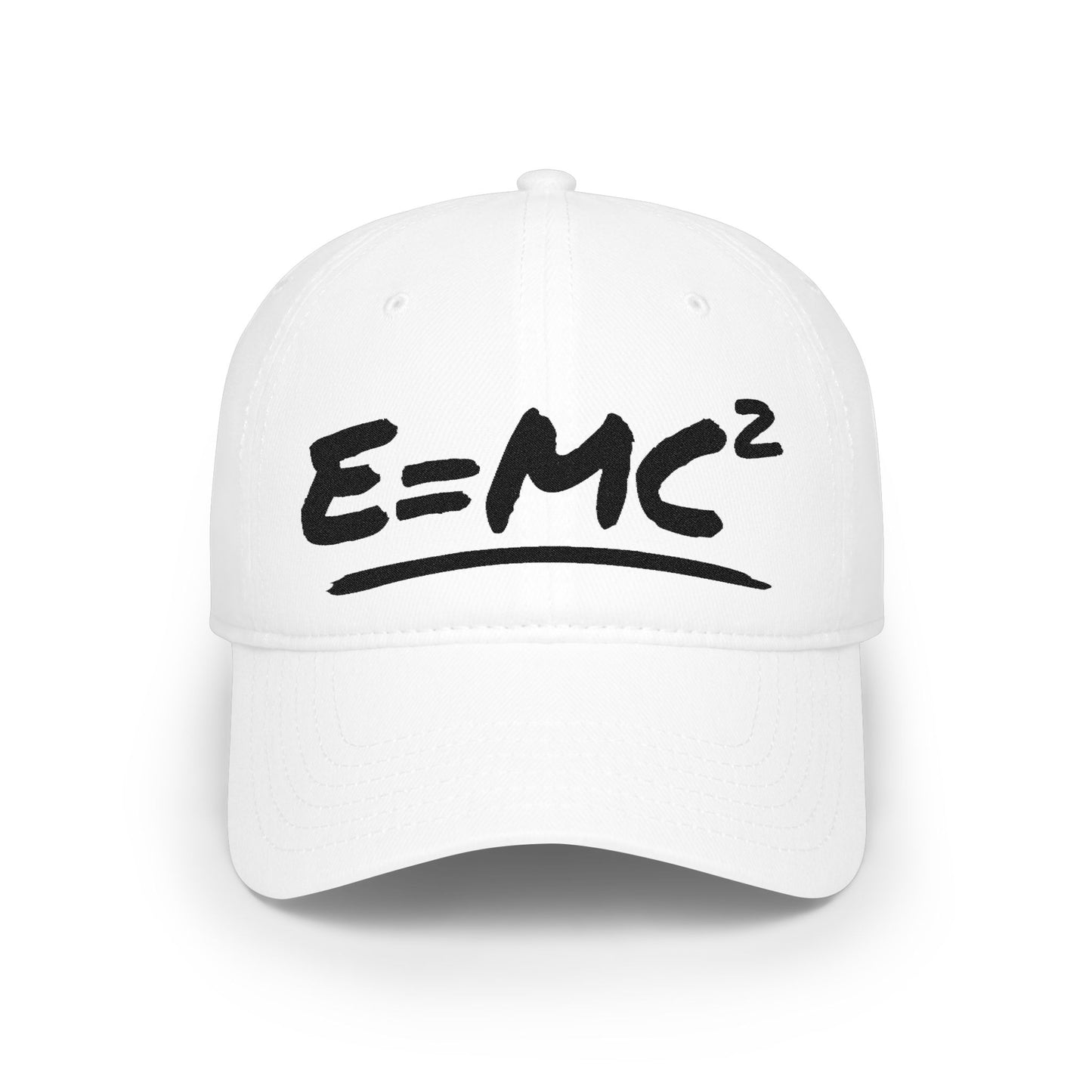 E=MC Embroidered Baseball Cap/Hat - Teacher Gift | Graduation | Father's Day