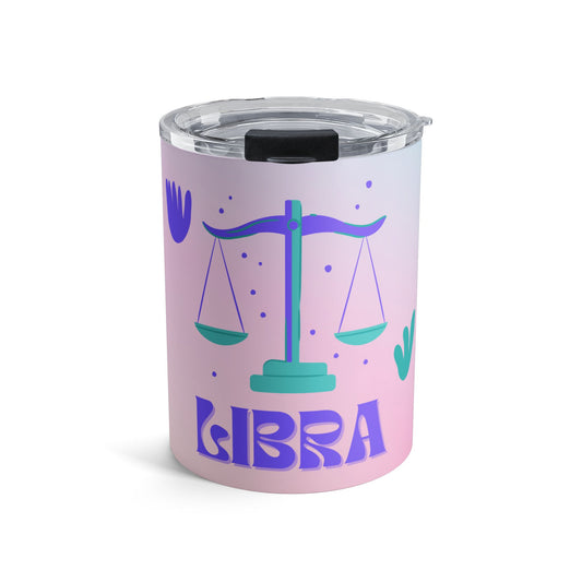 Libra Zodiac 10oz Tumbler/Travel Mug
