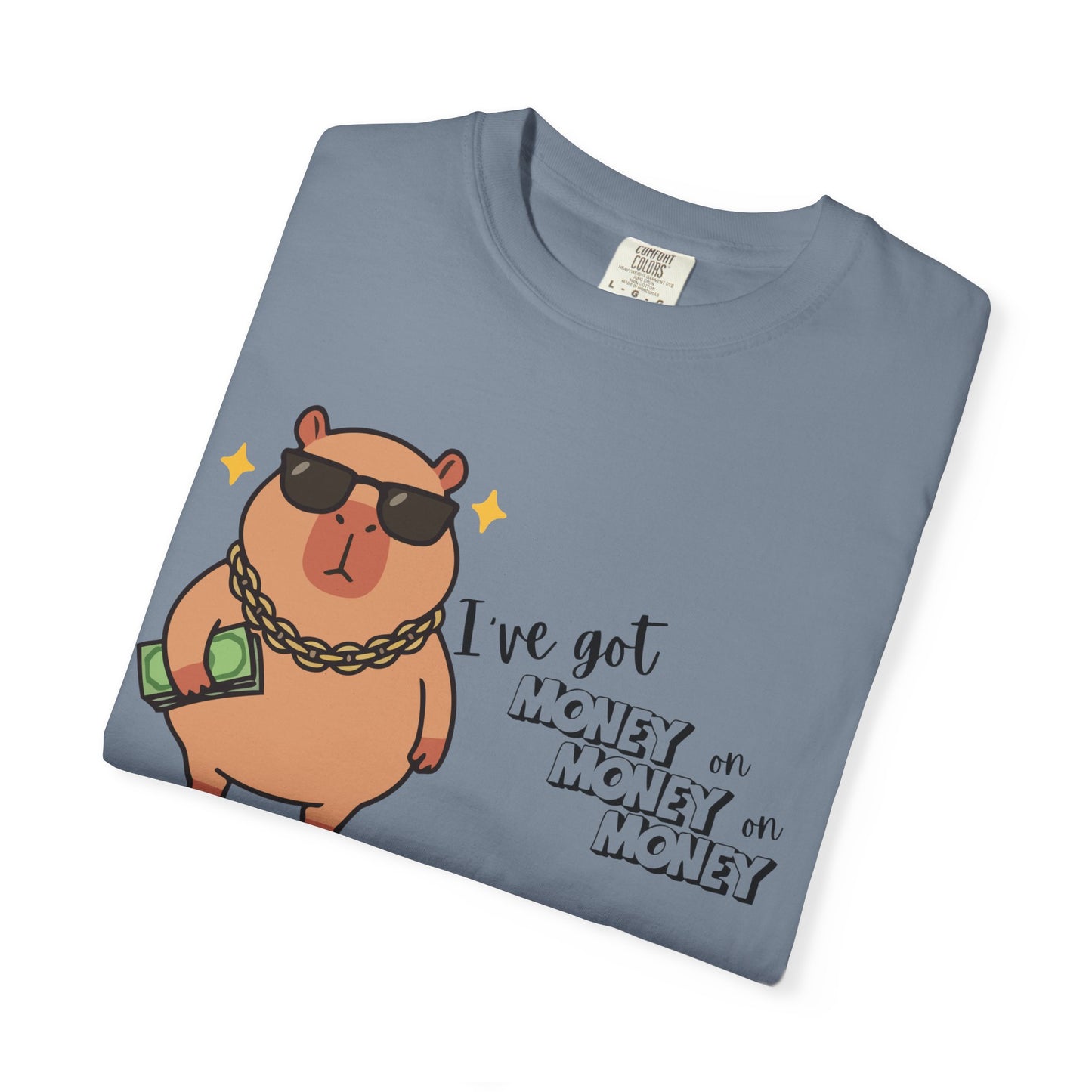 Capybara T-Shirt — "I’ve Got Money" Cute Graphic T-Shirt