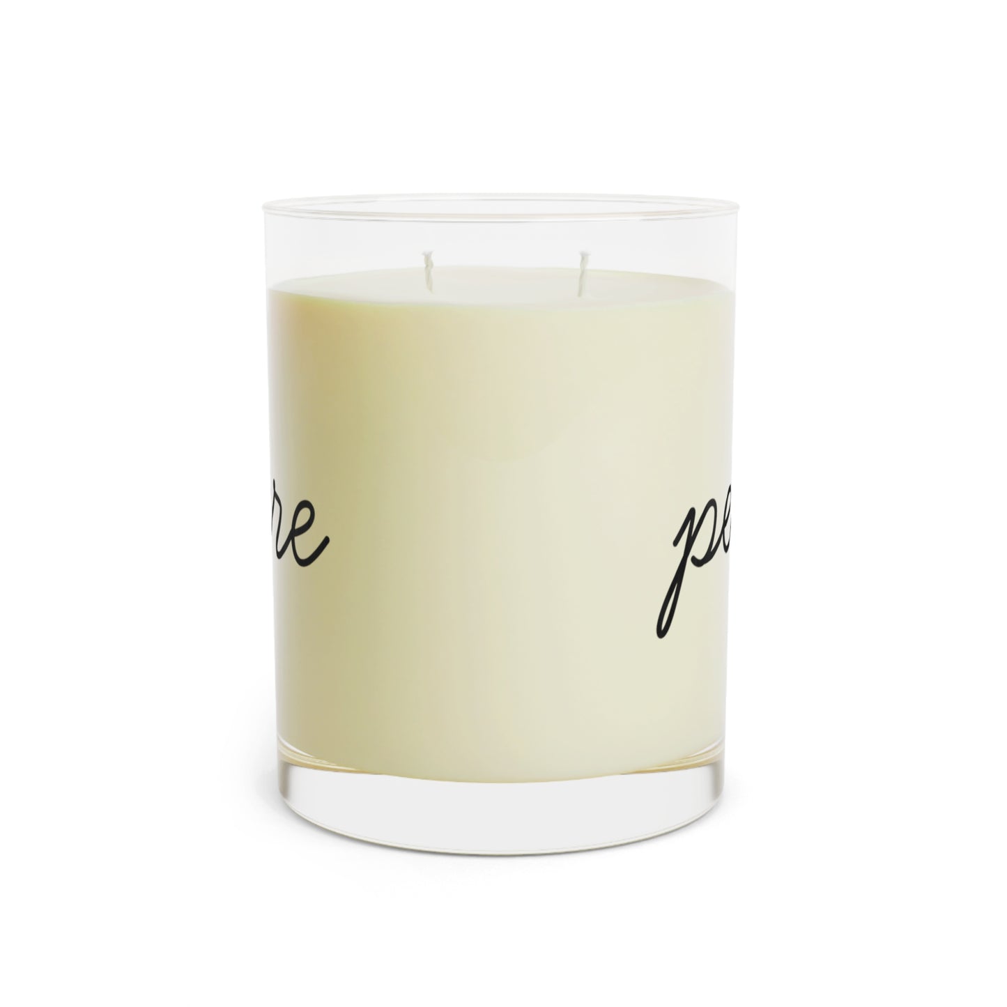 Peace Lives Here 11oz Scented Candle — Glass Jar, Soy Blend