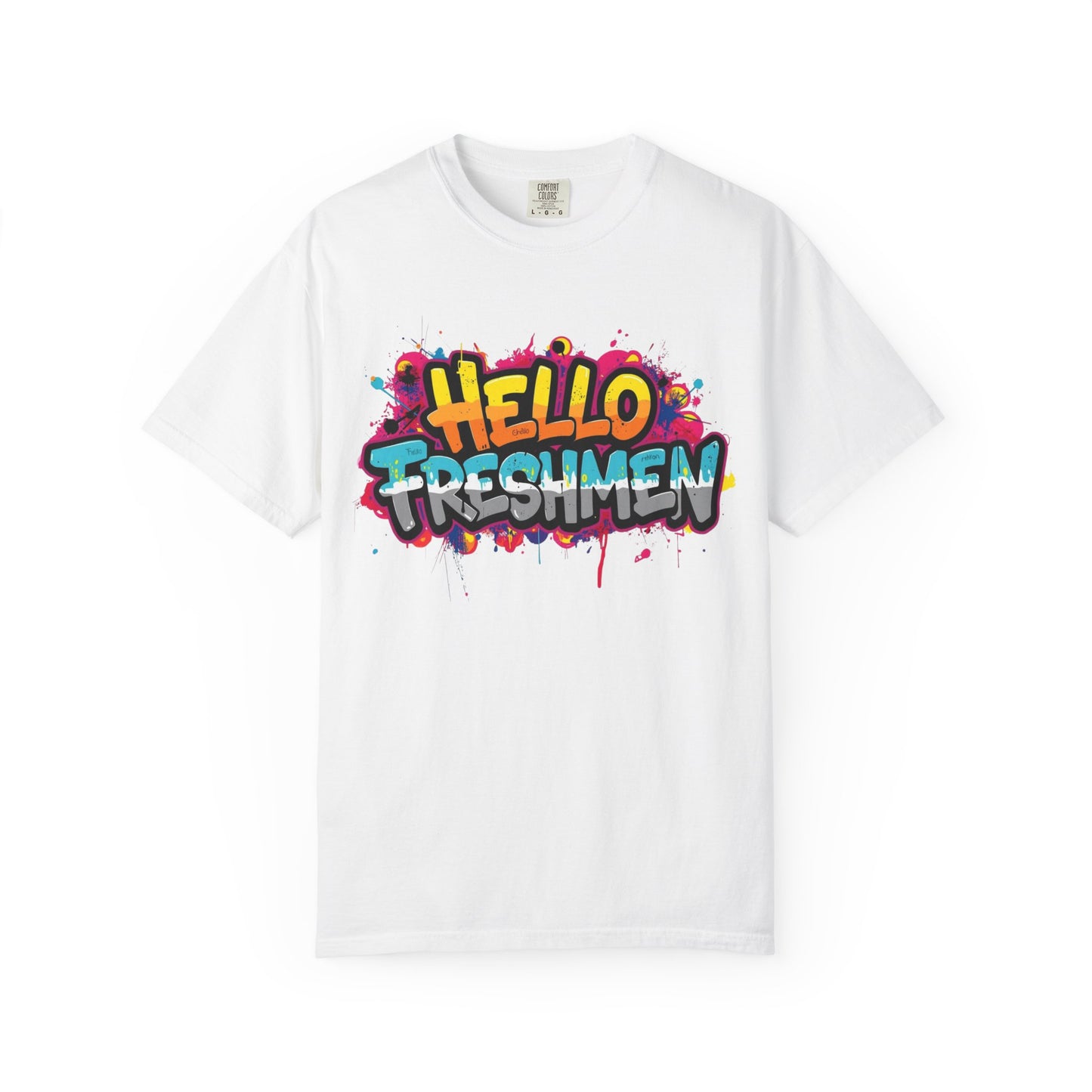 Hello Freshmen Graffiti Teacher T-Shirt