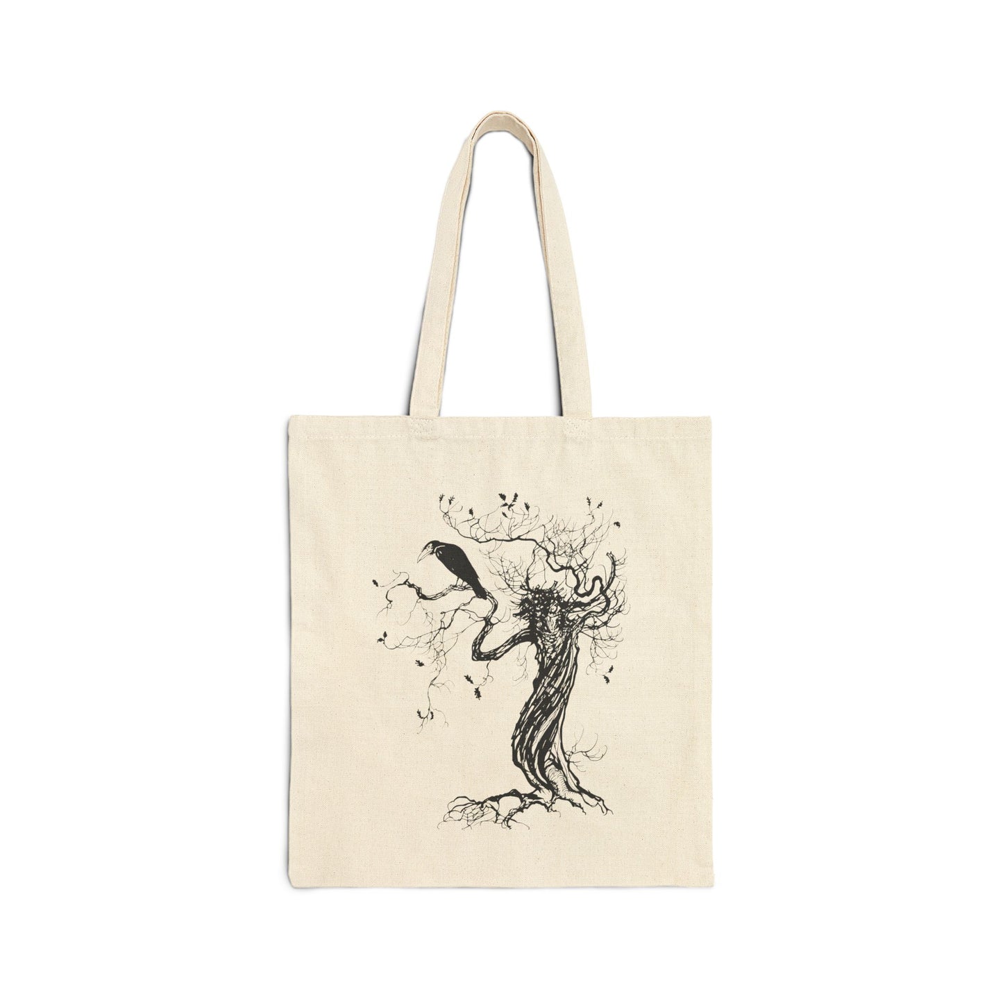 Canvas Tote Bag – Ink Tree & Crow Illustration Eco Shopper