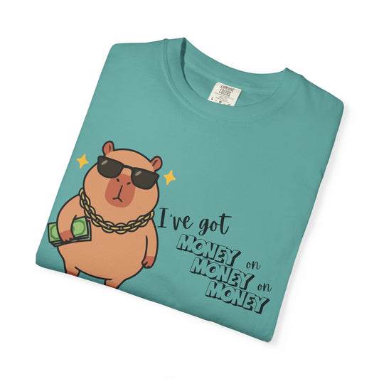 Capybara T-Shirt — "I’ve Got Money" Cute Graphic T-Shirt