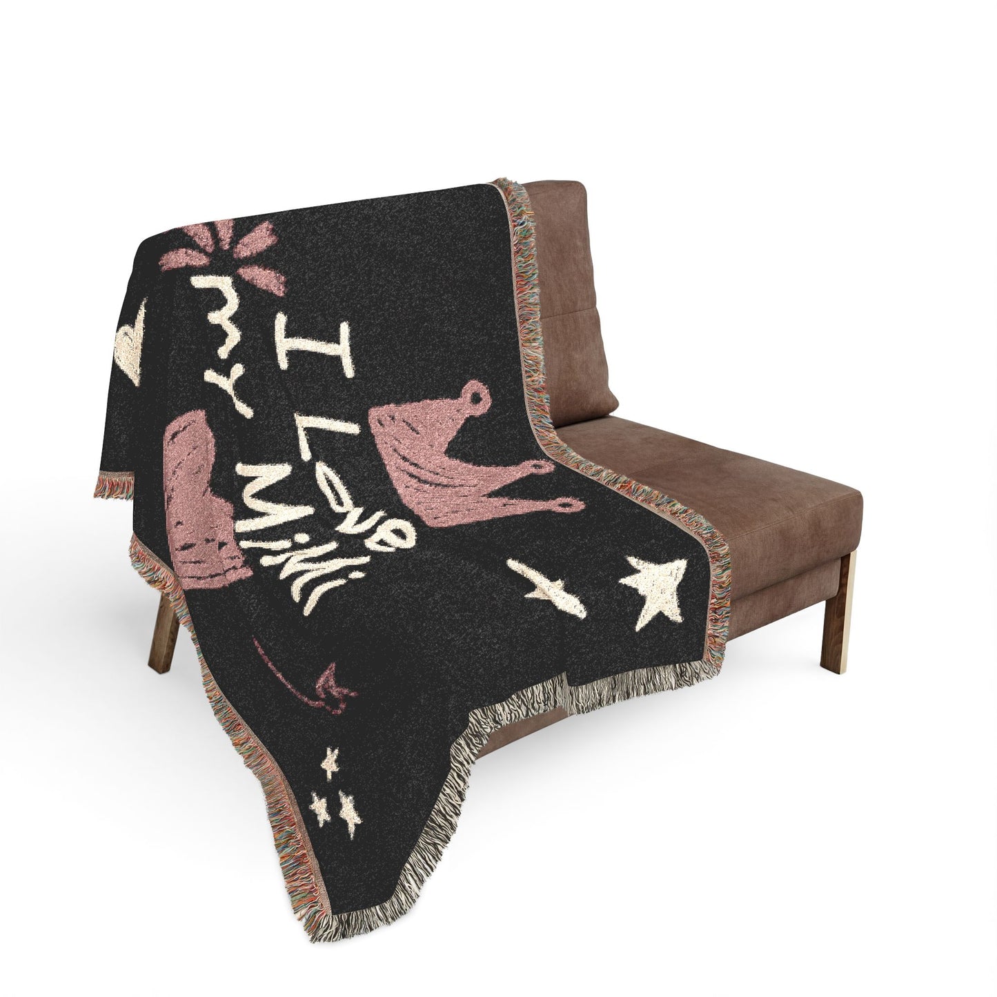I Love My Mimi Woven Blanket — Throw for Grandmothers | Mother's Day Gift