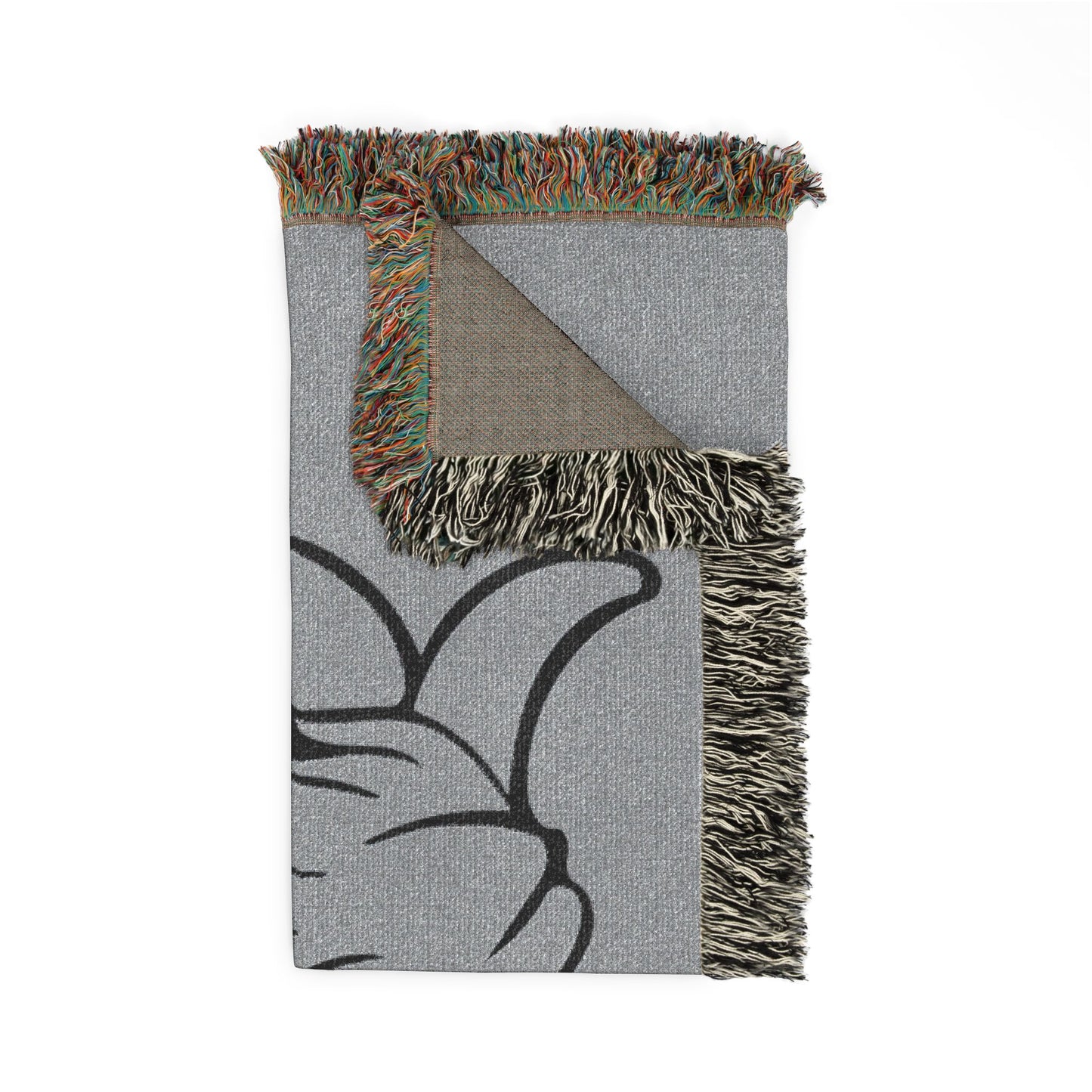 Highland Cow "Best Teacher" Woven Blanket — Cozy Teacher Appreciation Throw