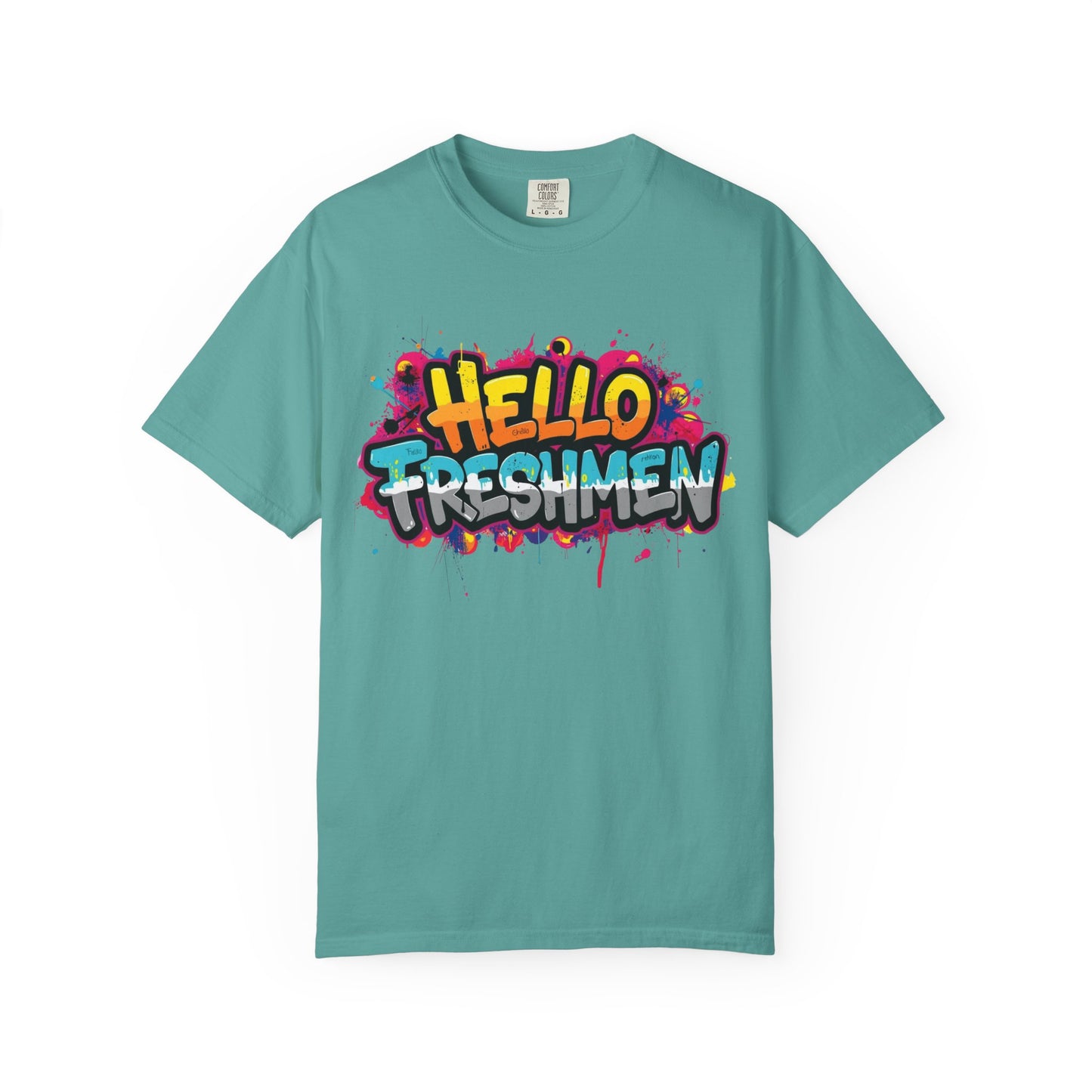 Hello Freshmen Graffiti Teacher T-Shirt