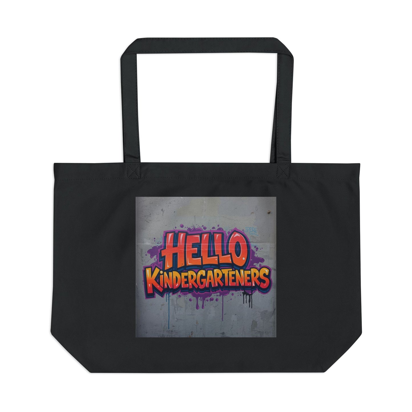 Hello Kindergarteners Eco Tote — Back to School Teacher Bag