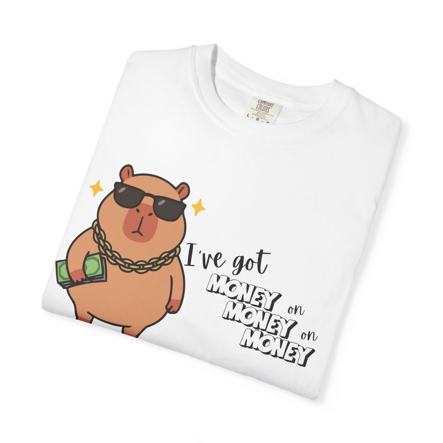 Capybara T-Shirt — "I’ve Got Money" Cute Graphic T-Shirt