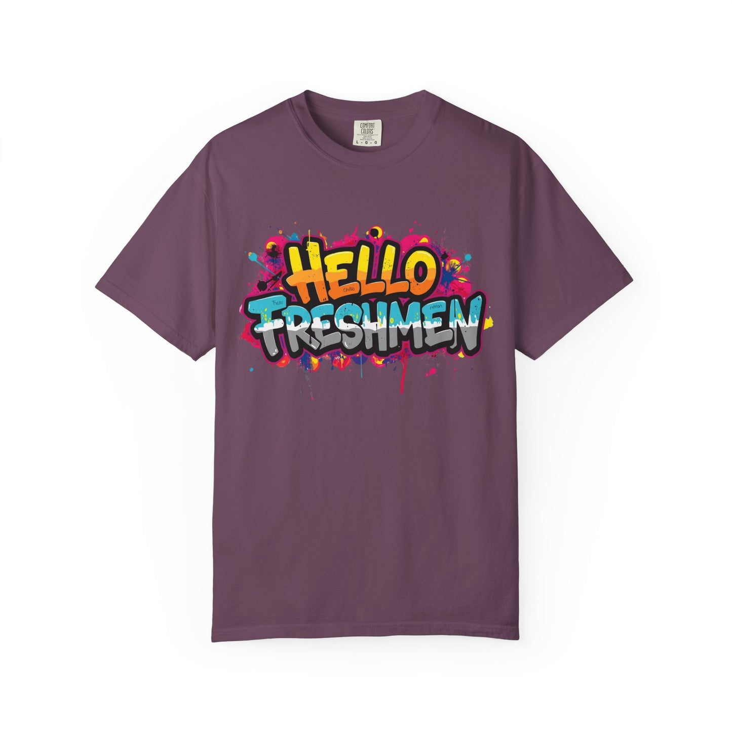 Hello Freshmen Graffiti Teacher T-Shirt