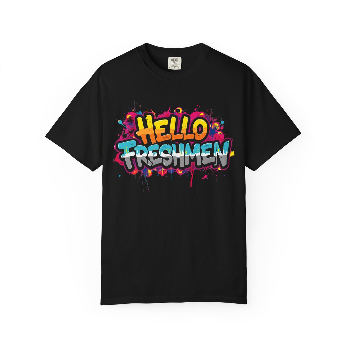 Hello Freshmen Graffiti Teacher T-Shirt