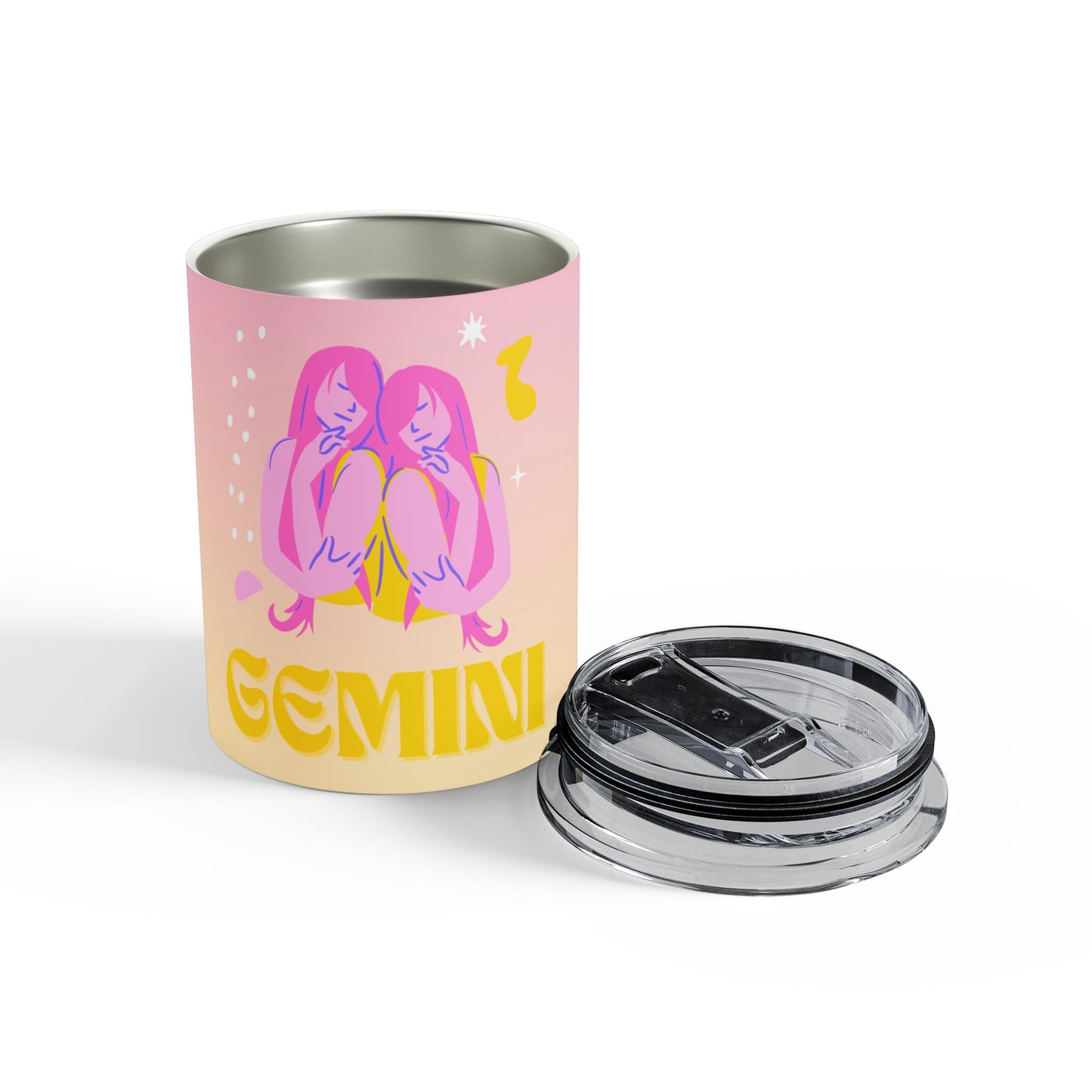 Gemini Zodiac 10oz Tumbler/Travel Mug