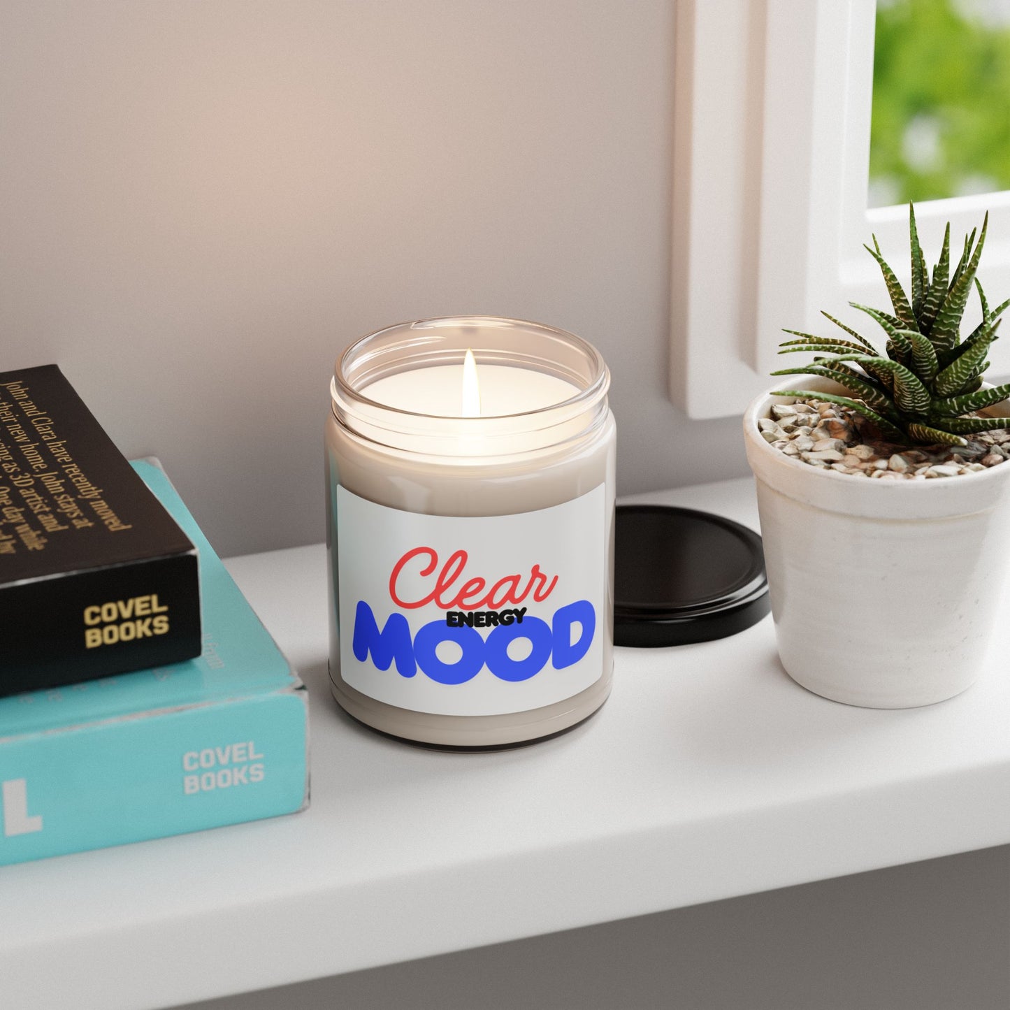 Set the Vibe Series: "Clear Energy Mood" 9oz Soy Candle