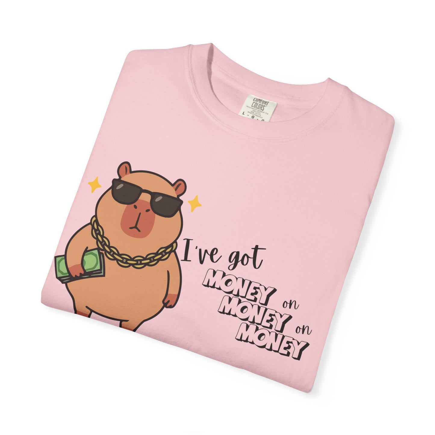 Capybara T-Shirt — "I’ve Got Money" Cute Graphic T-Shirt