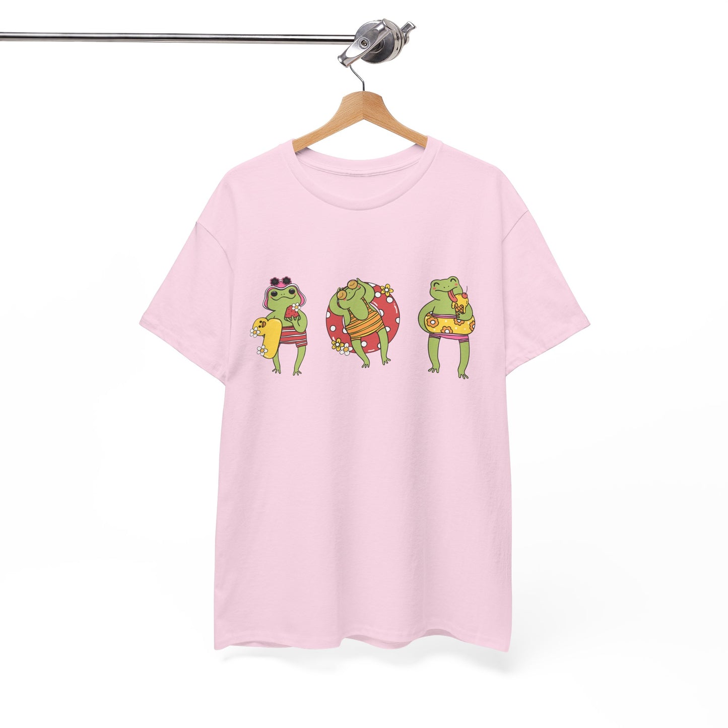 Frog Summer Vibes Graphic T-Shirt
