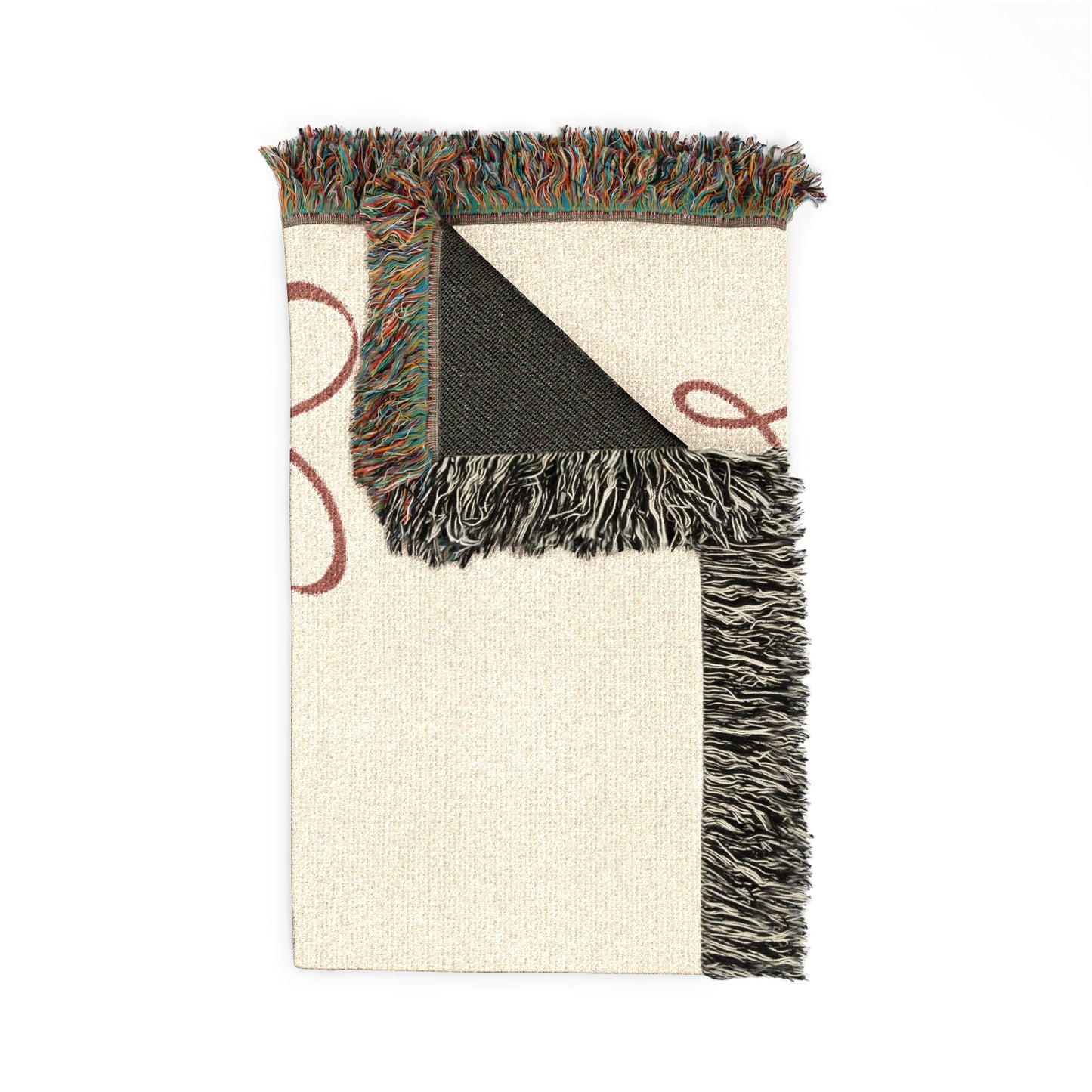 Grandma Woven Blanket/Throw with Hearts | Gift for Mother's Day & New Grandparents