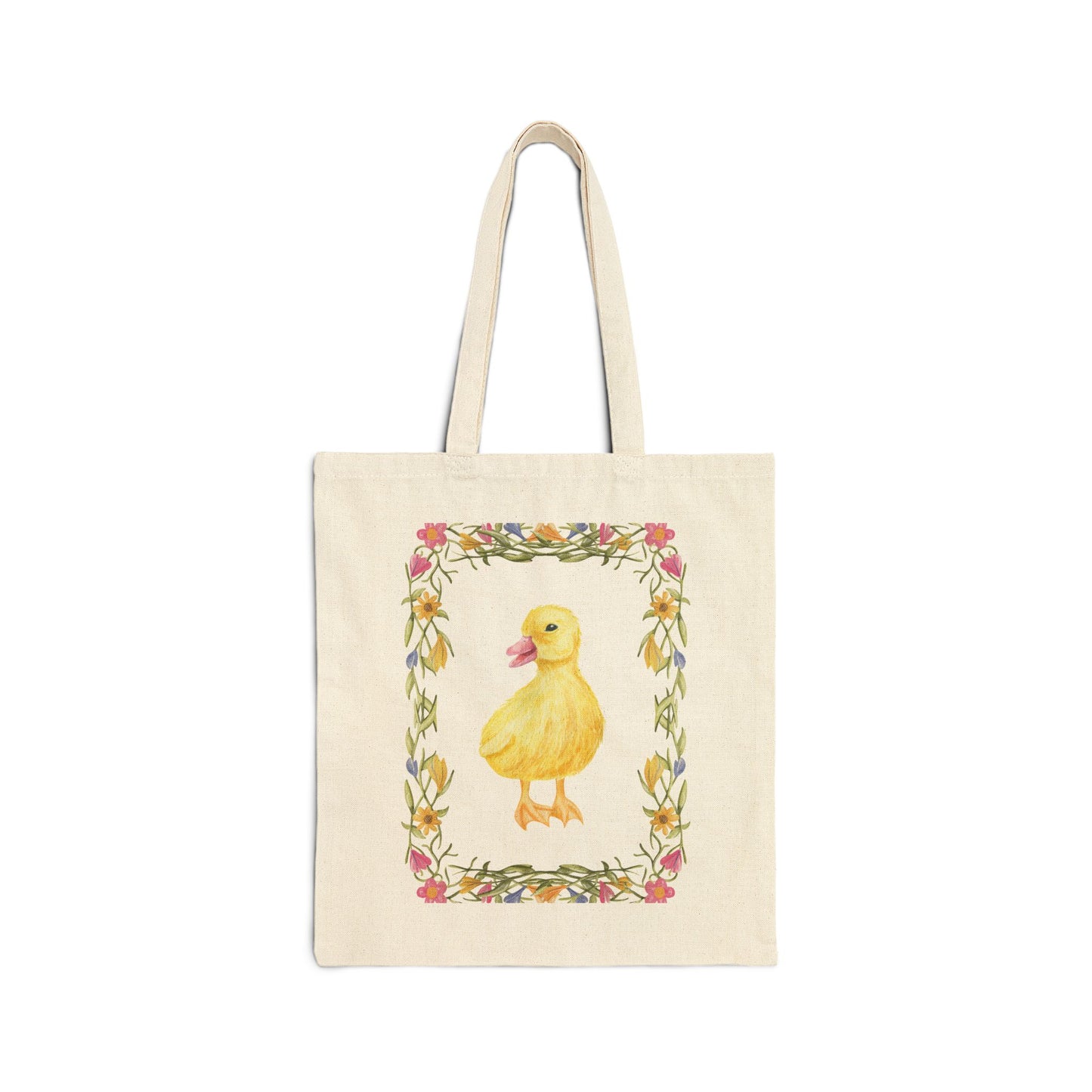 Duckling Floral Tote