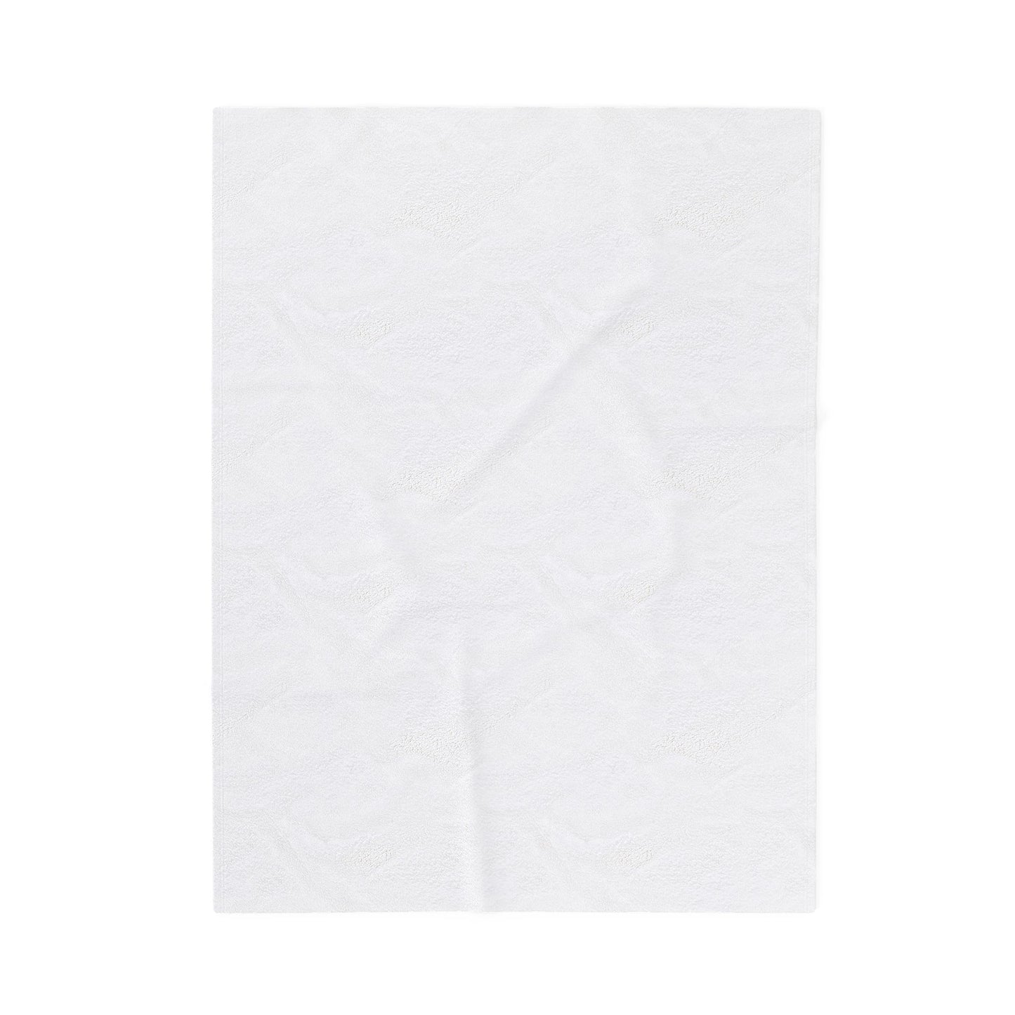 Minimal Line Art Velvet Plush Blanket — "Self Love" Cozy Throw