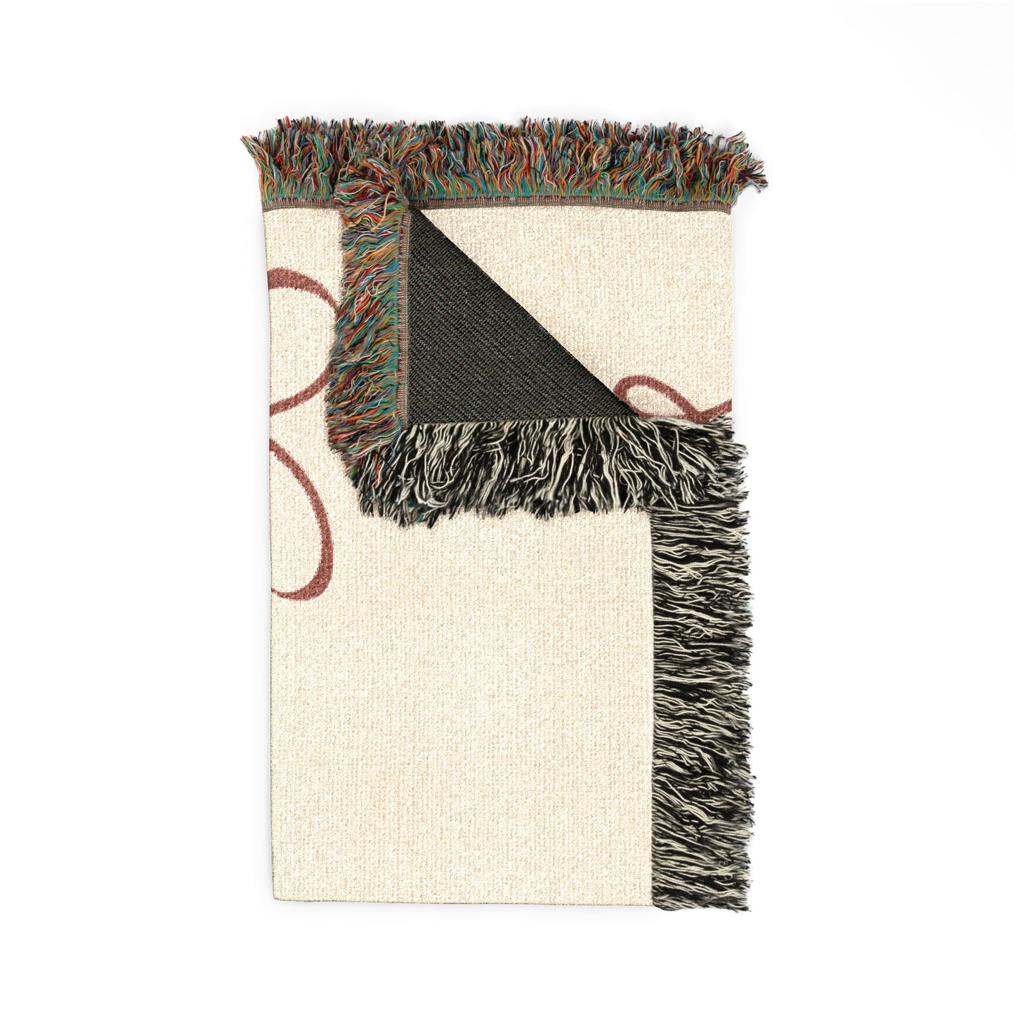 Grandma Woven Blanket/Throw with Hearts | Gift for Mother's Day & New Grandparents