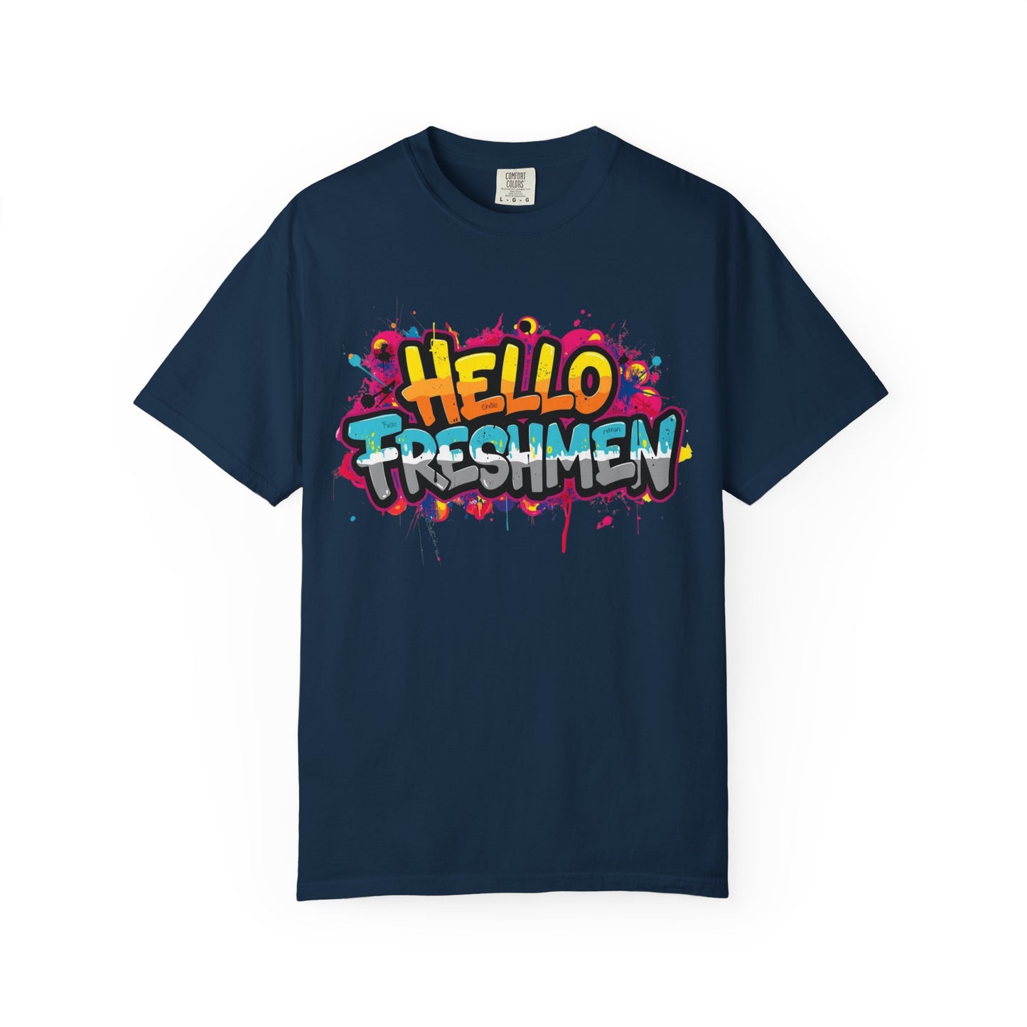Hello Freshmen Graffiti Teacher T-Shirt