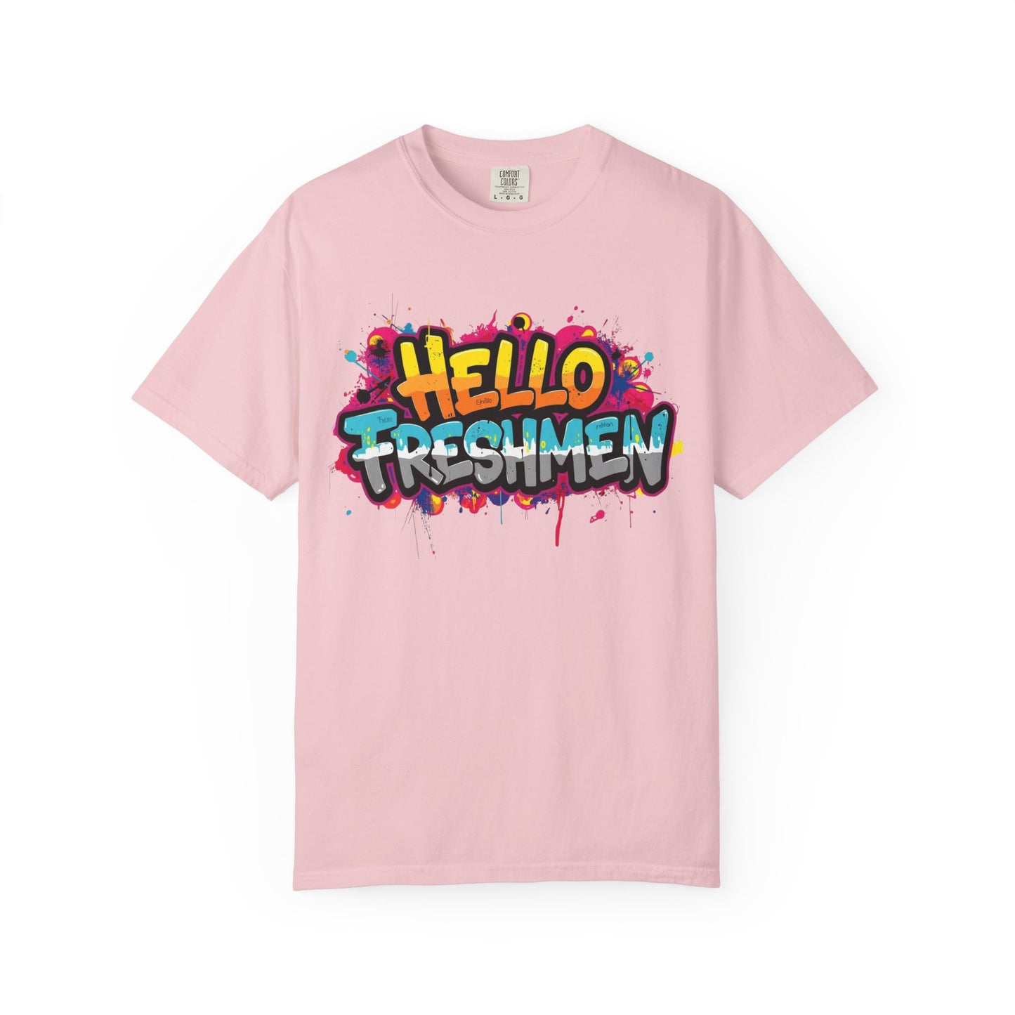 Hello Freshmen Graffiti Teacher T-Shirt