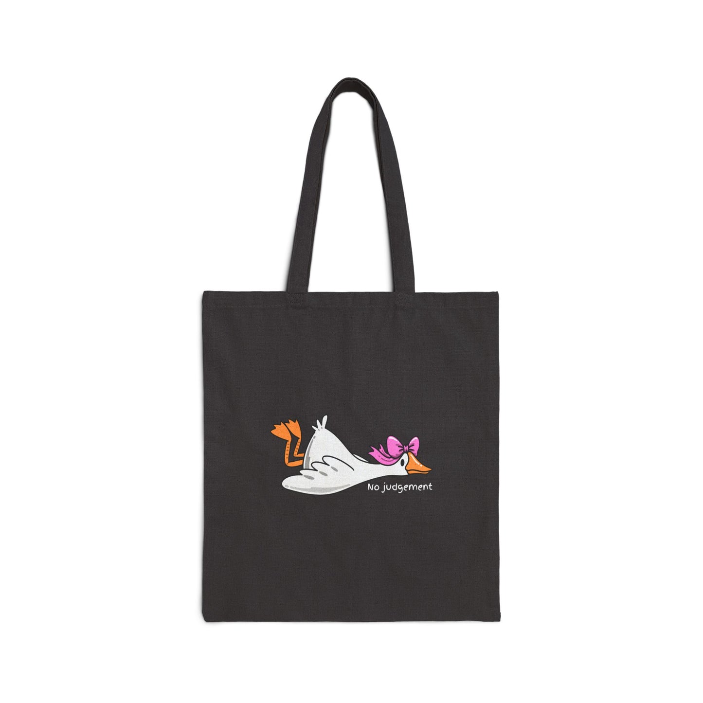 Relaxed Goose Canvas Tote Bag