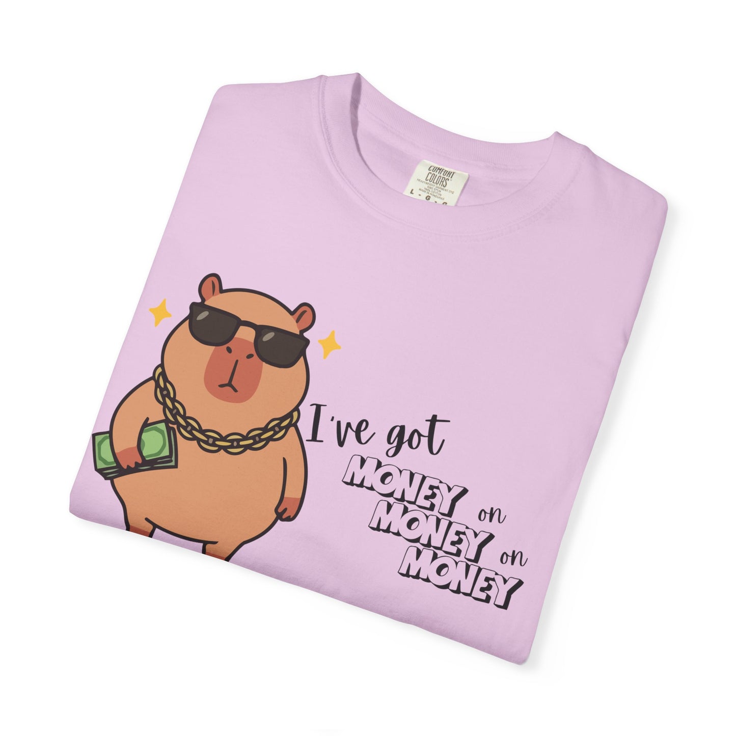 Capybara T-Shirt — "I’ve Got Money" Cute Graphic T-Shirt
