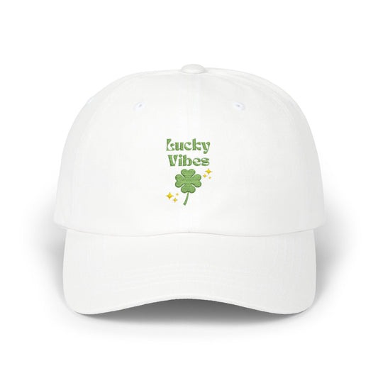 "Lucky Vibez" Shamrock Embroidered St. Patrick’s Day Hat