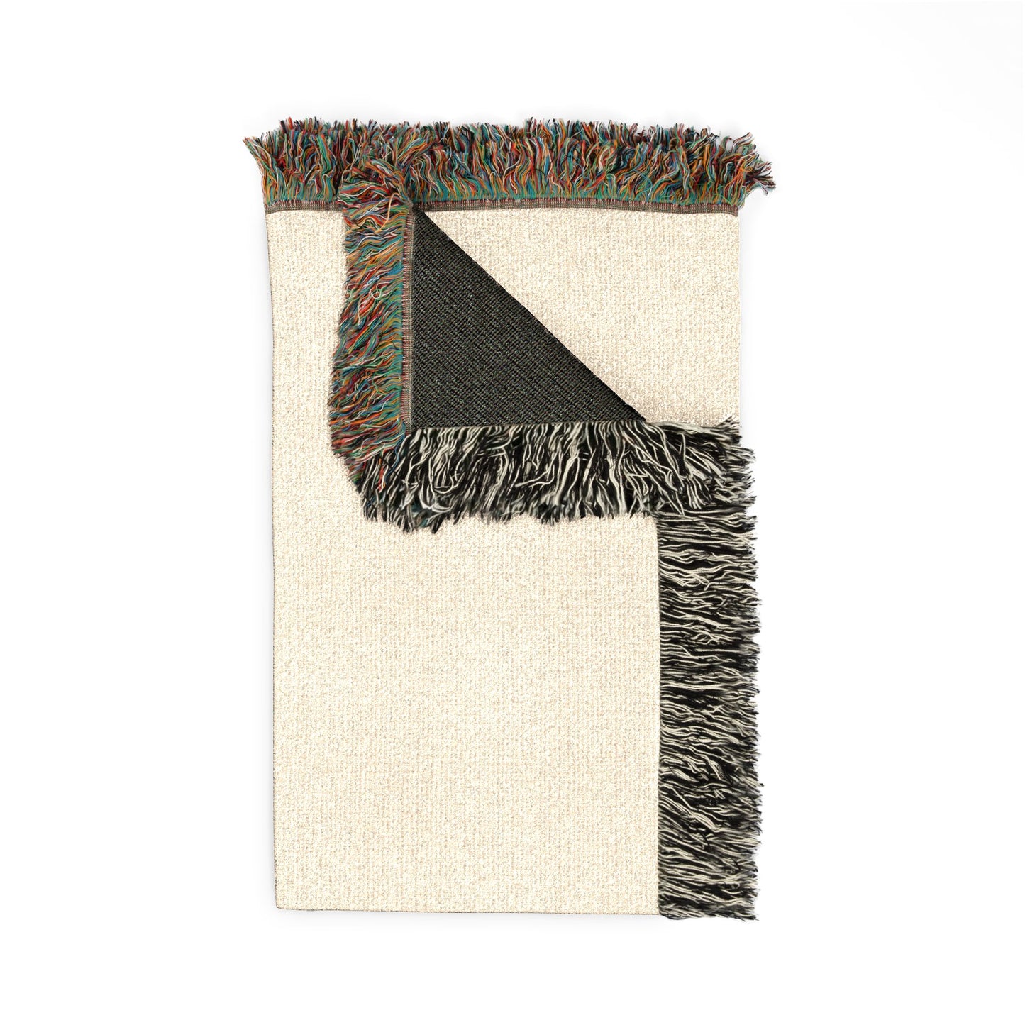 City Skyline Woven Blanket — Minimal Urban Throw