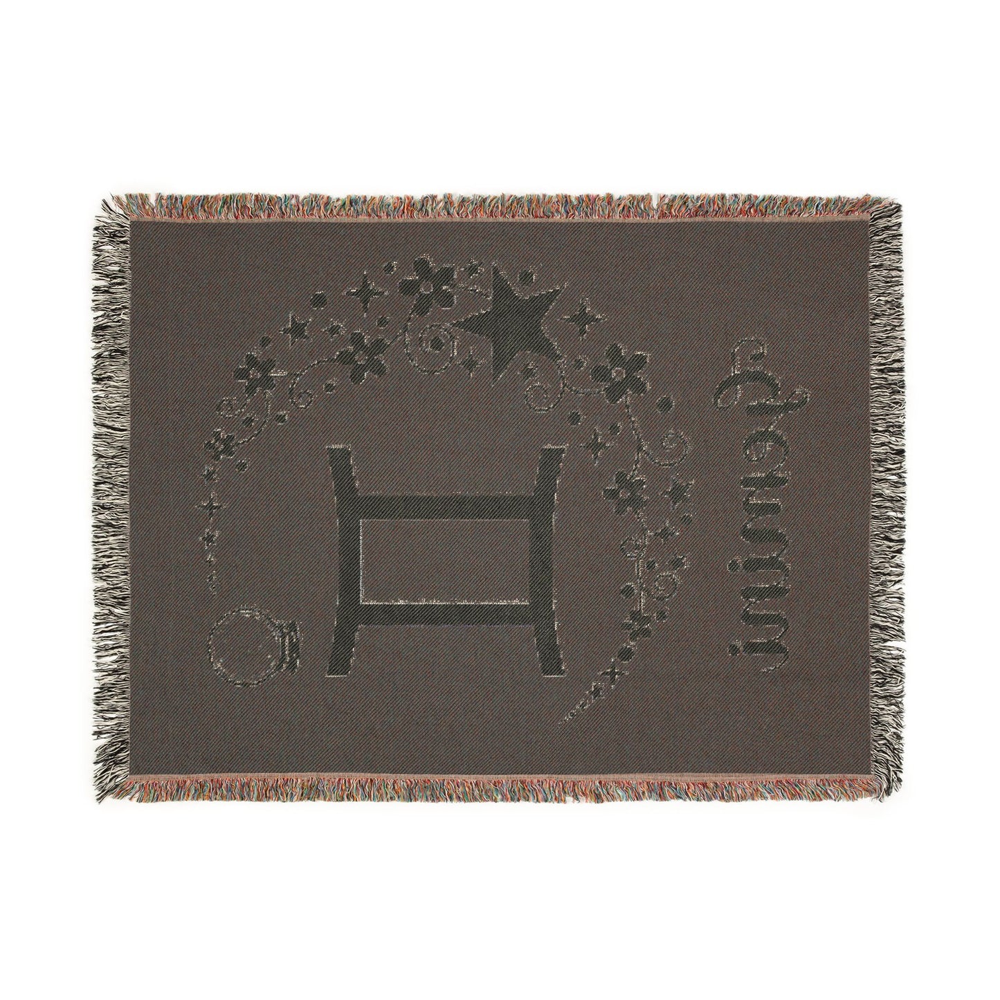 Gemini Zodiac Woven Blanket/Throw