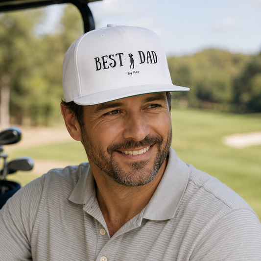 Best Dad Golfing Baseball Hat —  Father's Day | Christmas