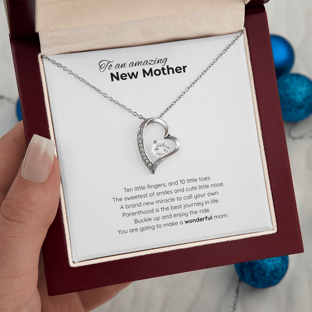 New Mom Necklace | Gift for New Mum | First Mother's day gift