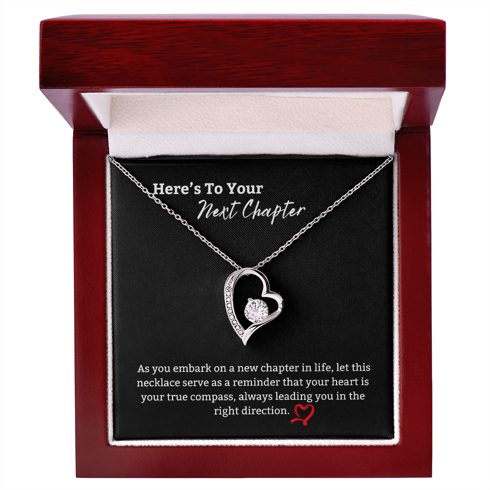 Next Chapter Heart Necklace | Wedding Jewelry | Graduation Gift