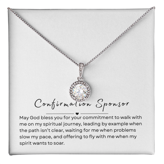 Confirmation Sponsor Necklace Gift