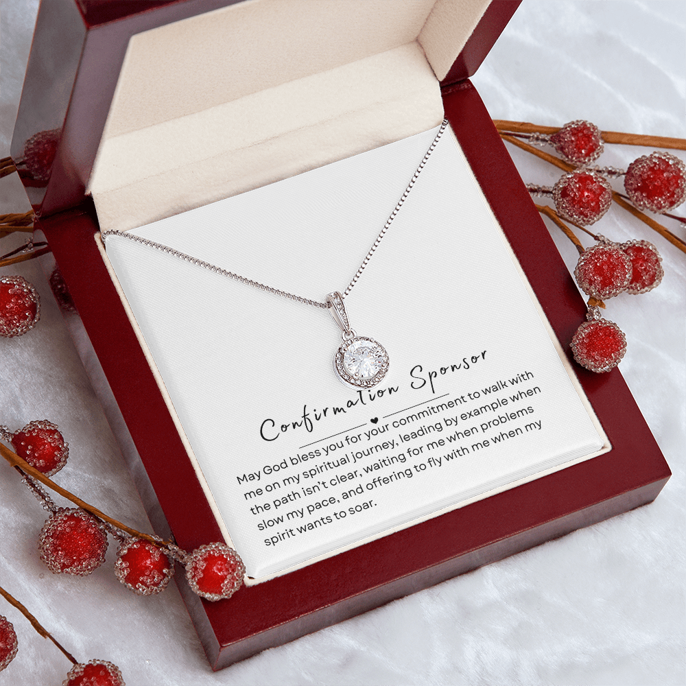 Confirmation Sponsor Necklace Gift