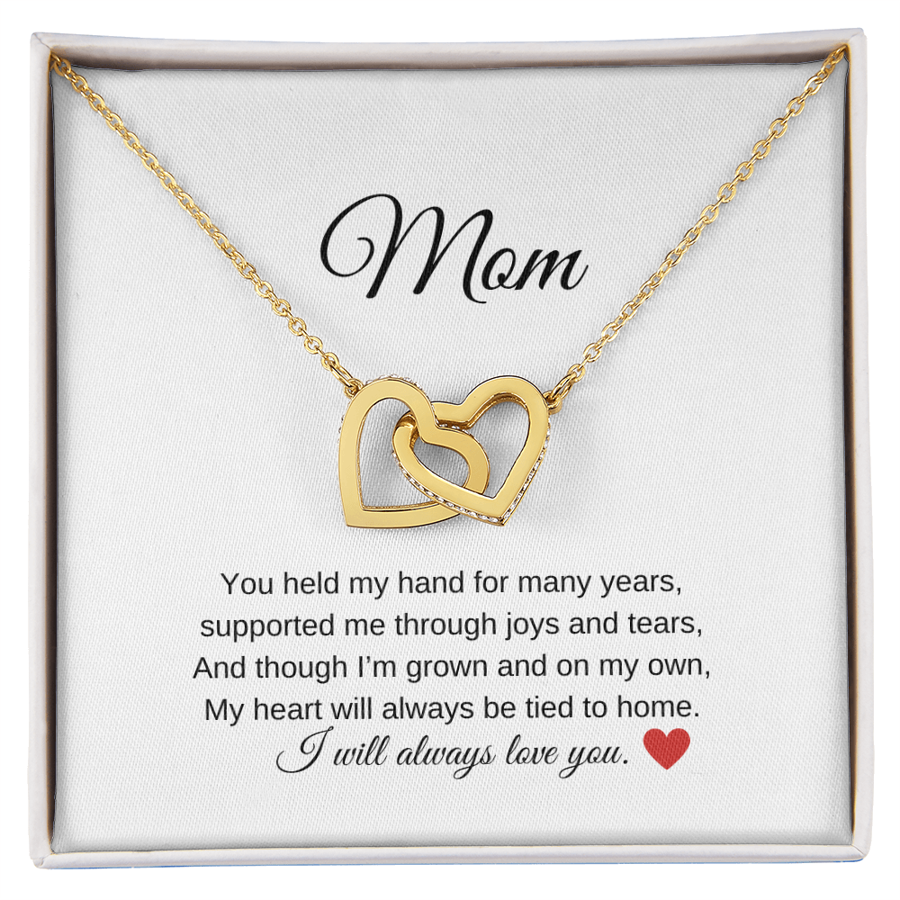 To My Mother | Gift for Mother of The Bride | Gift from Bride | Gift from Daughter Necklace Gift  | Wedding Jewelry gift