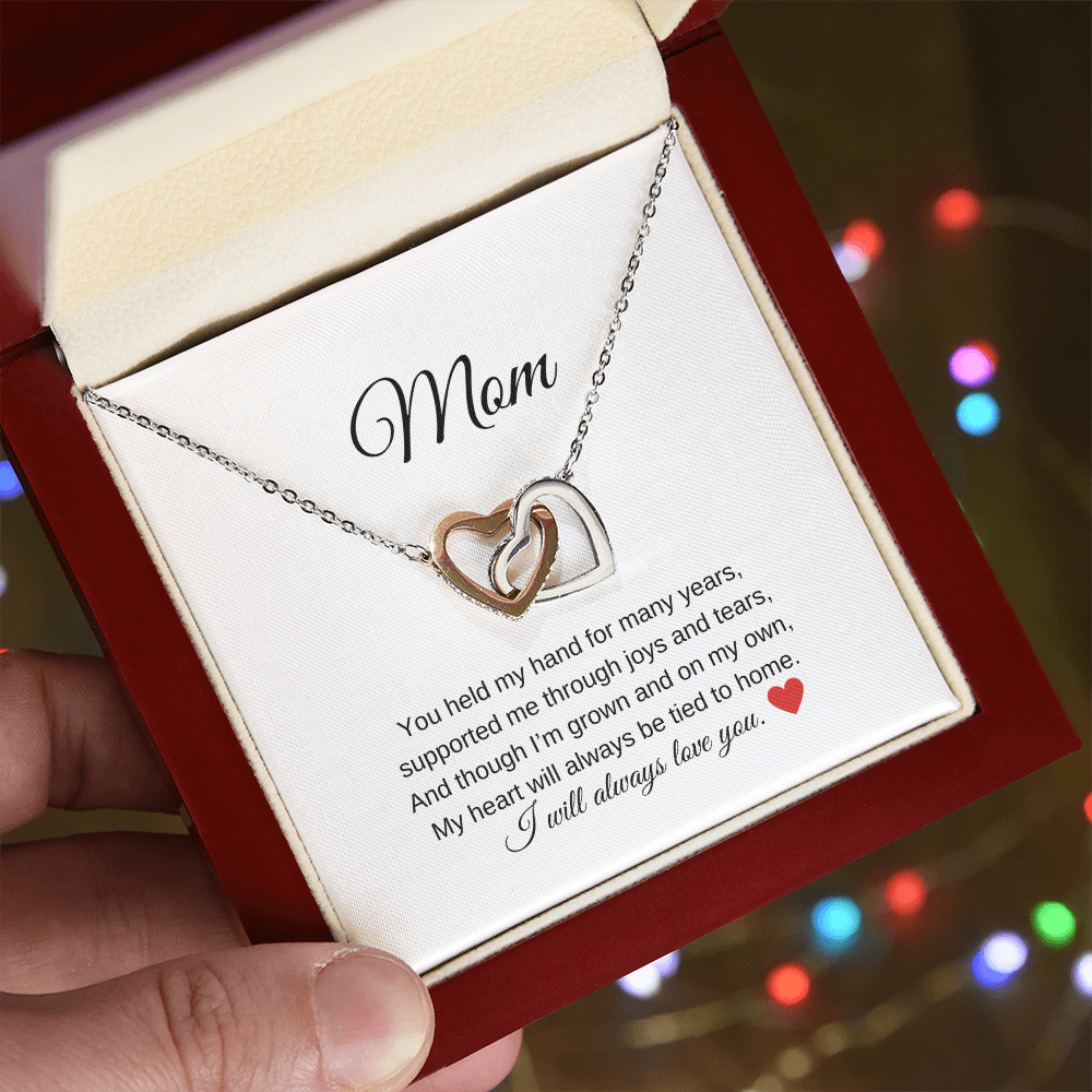 To My Mother | Gift for Mother of The Bride | Gift from Bride | Gift from Daughter Necklace Gift  | Wedding Jewelry gift