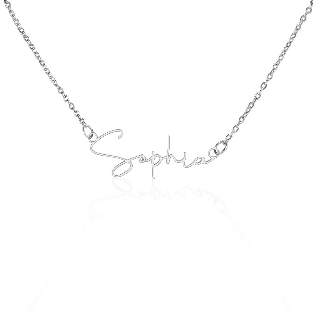 Confirmation Gift - Name Necklace