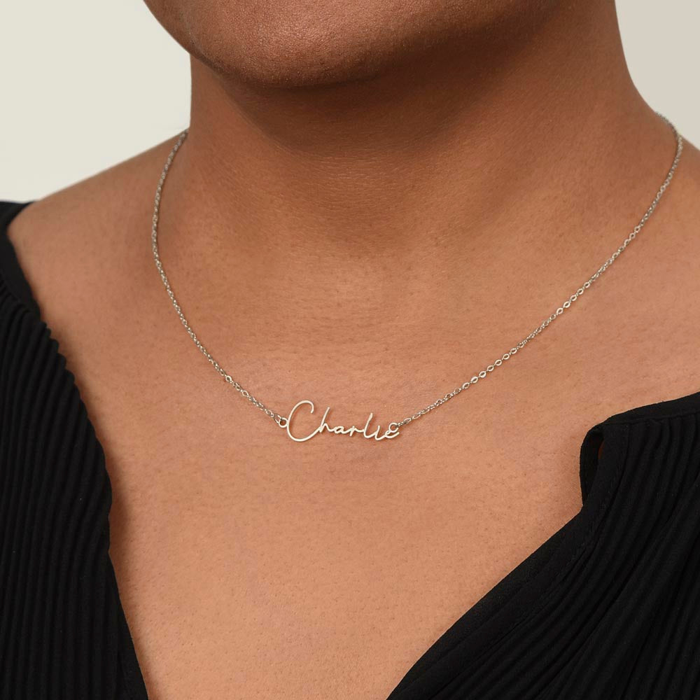 Confirmation Gift - Name Necklace
