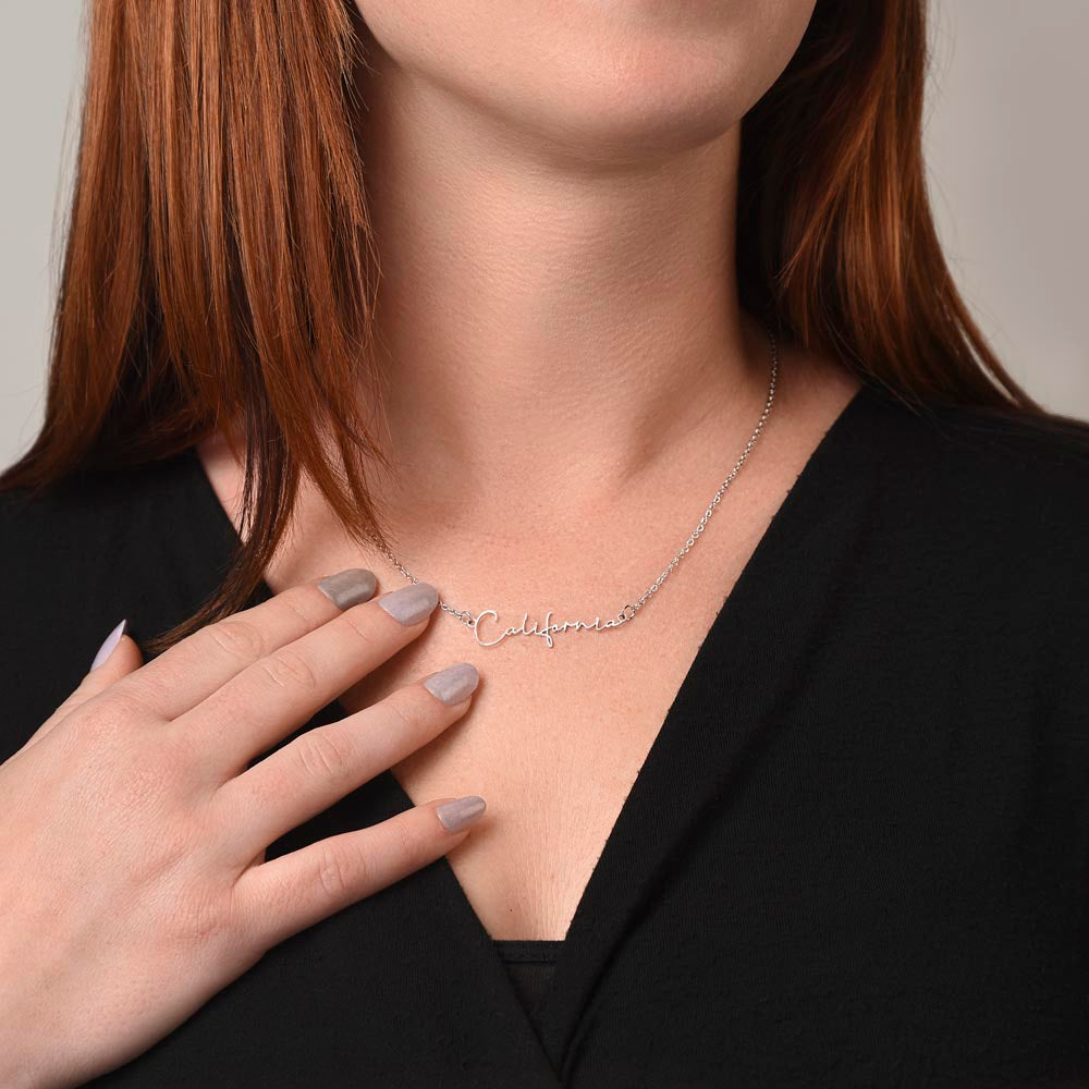 Confirmation Gift - Name Necklace