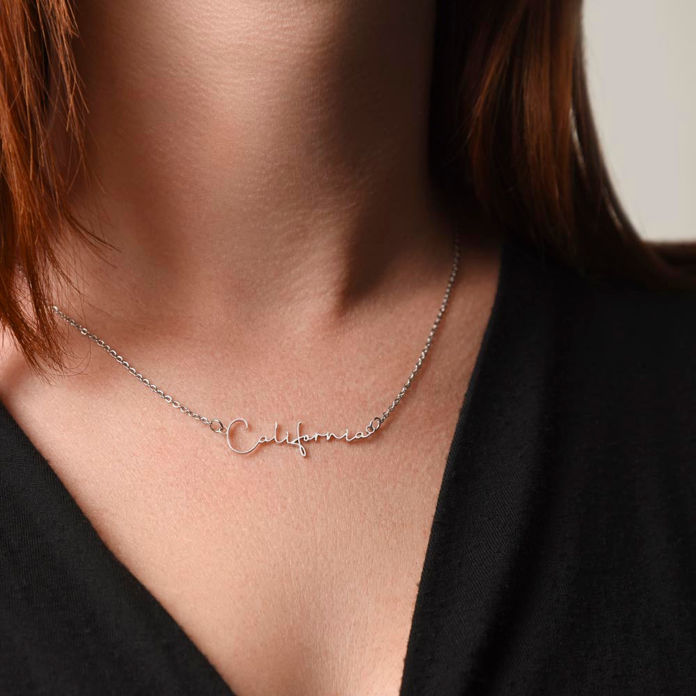 Confirmation Gift - Name Necklace