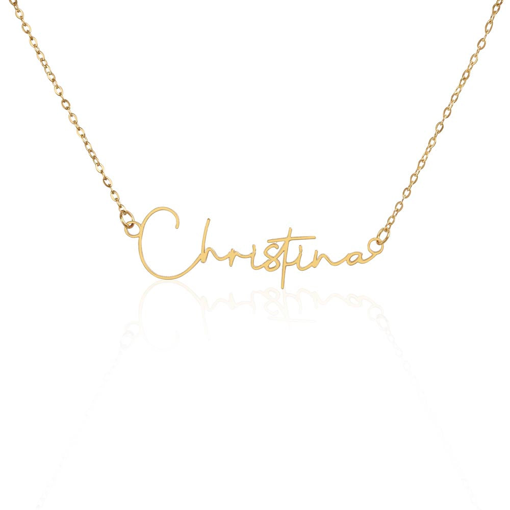 Confirmation Gift - Name Necklace