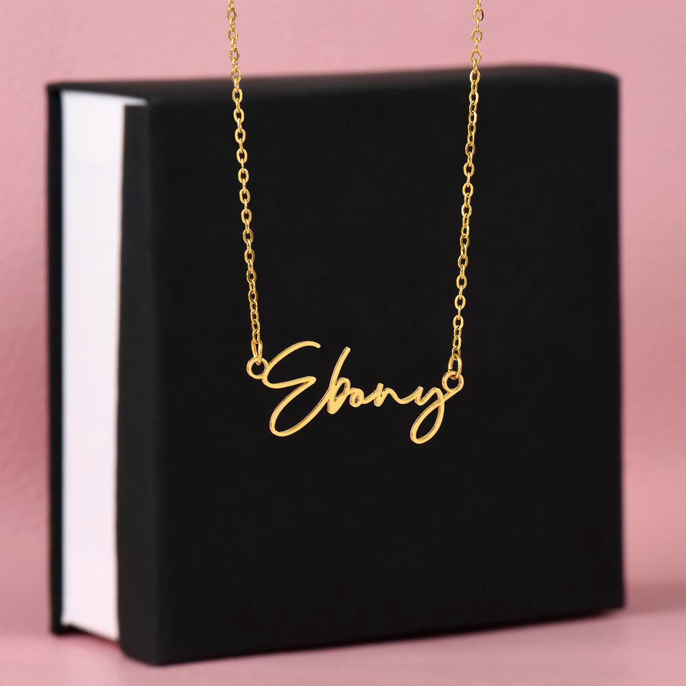 Confirmation Gift - Name Necklace