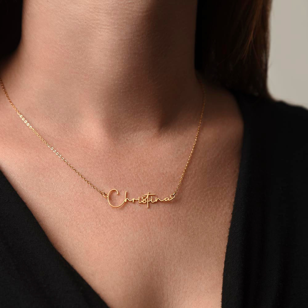 Confirmation Gift - Name Necklace